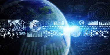 Dünyada küresel ağ ve veri değişim