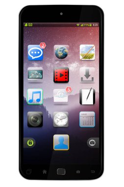 Modern cep telefonu 3d render