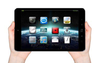 El ile hareket eden telefon 3d render