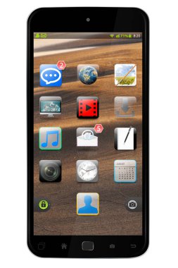 Modern cep telefonu 3d render