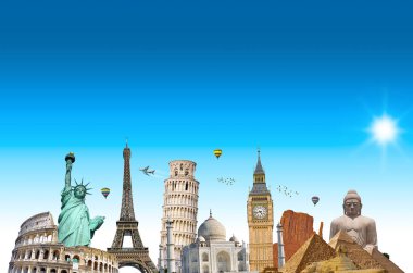 Dünyanın ünlü simge birbirine bağlı