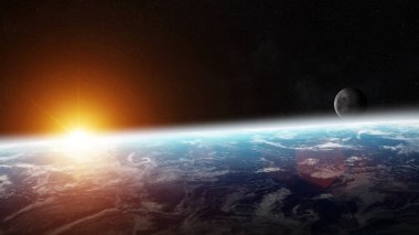 Planet Earth alan 3d render elemanları bu görüntü furnis
