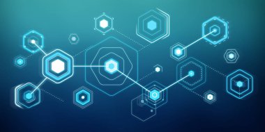 3D işleme Dijital grafikler ve grafik hologram ekran