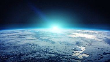 Planet Earth alan 3d render elemanları bu görüntü furnis