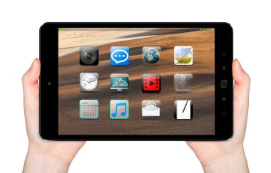 El ile hareket eden telefon 3d render