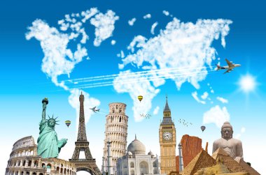 Dünyanın ünlü simge birbirine bağlı