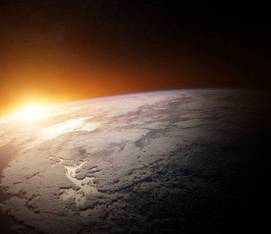 Planet Earth alan 3d render elemanları bu görüntü furnis