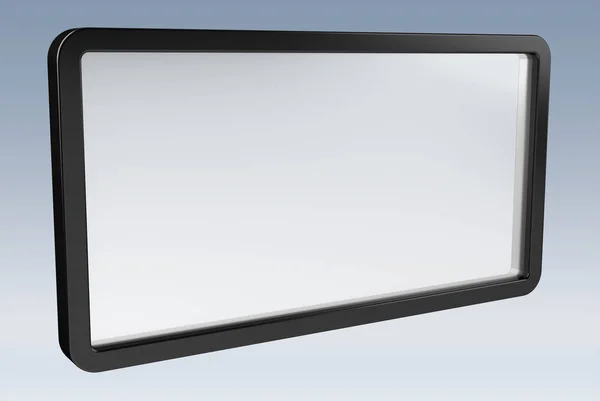 Simple digital screens tablet 3D rendering — Stock Photo, Image