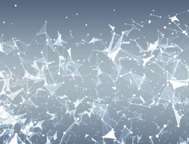 Bağlantıları ve veri değişim gezegen üzerinde 3d renderi toprak