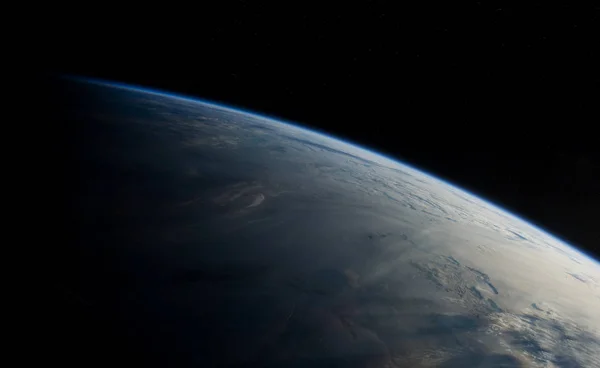 Planet Earth alan 3d render elemanları bu görüntü furnis — Stok fotoğraf