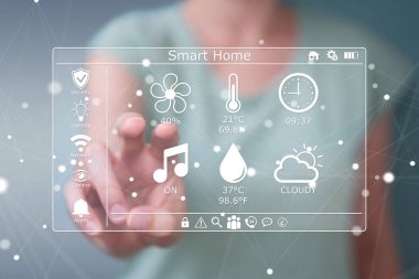 İşkadını Eko ev konsepti 3d render