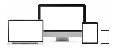 Modern dijital gümüş teknik cihaz 3d render