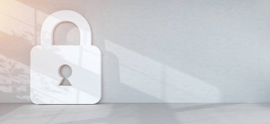 SmartHome güvenlik 3d render