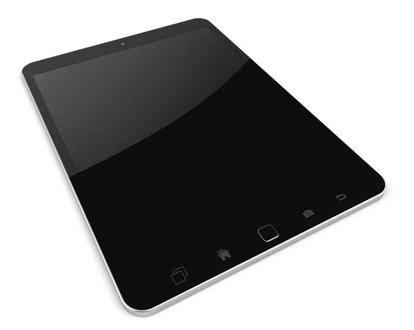 Modern digital tactile tablet 3D rendering — Stock Photo, Image