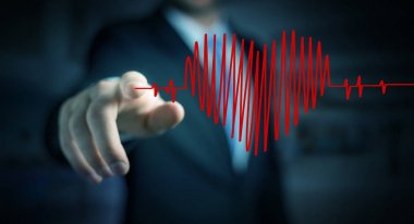 Çok dokunaklı ve kalp tutan işadamı kroki yendi