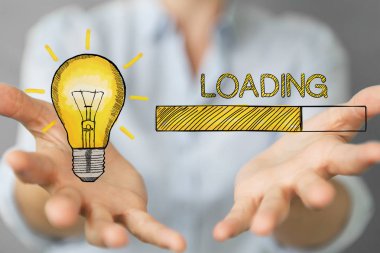 Holding ve yükleme kroki dokunmadan işkadını