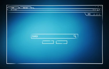 Web sitesi sayfası kroki çizim