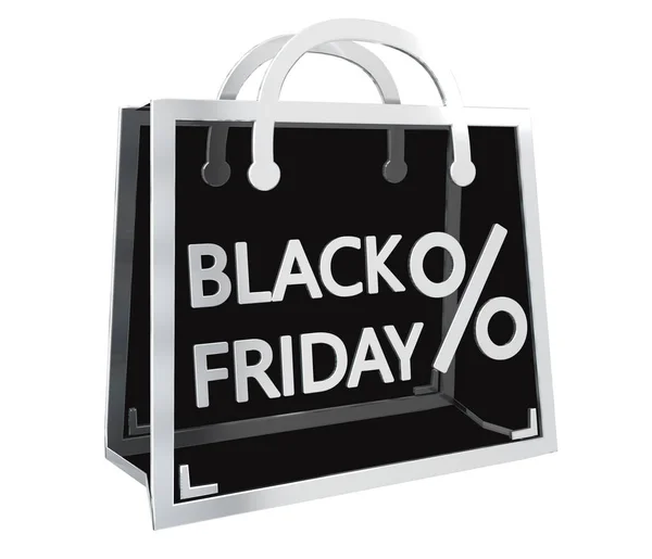 黒い金曜日販売デジタル アイコン 3d レンダリング — ストック写真