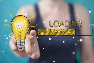 Holding ve yükleme kroki dokunmadan işkadını