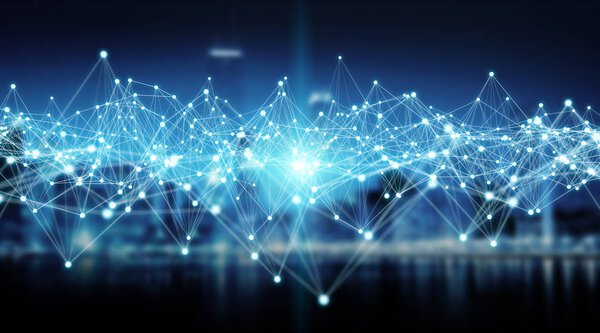 Система соединений и обмен данными 3D рендеринг
