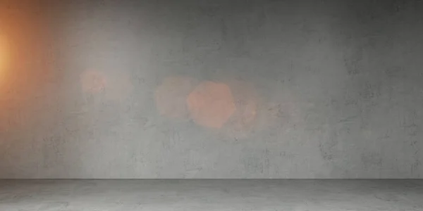 கான்கிரீட் சுவர் உட்புற 3D ரெண்டரிங் — ஸ்டாக் புகைப்படம்