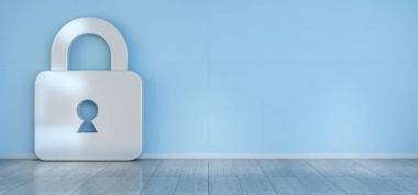 SmartHome güvenlik 3d render