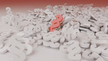 yere düşen 3d render hukuk paragraf simgeler