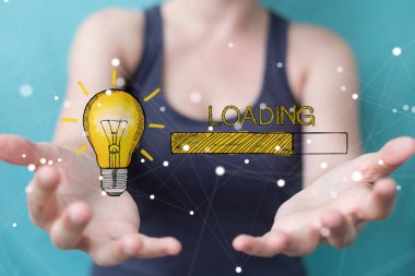 Holding ve yükleme kroki dokunmadan işkadını