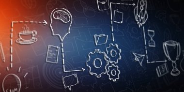 El yazması proje sunum kroki