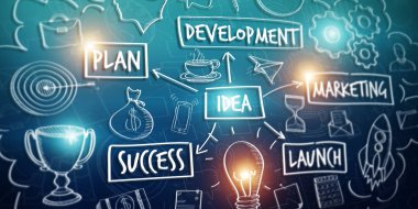 El yazması proje sunum kroki