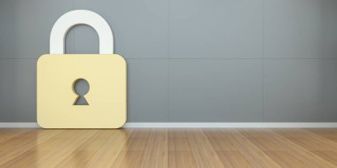 SmartHome güvenlik 3d render