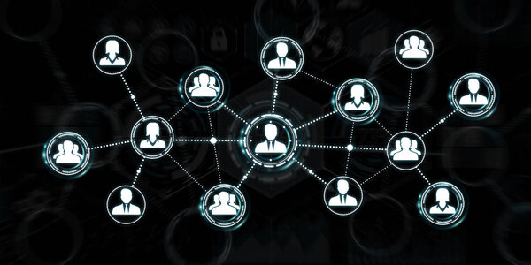 Современная социальная сеть
