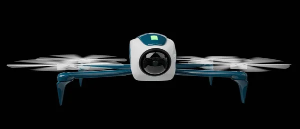 Rendering moderno drone 3D — Foto Stock