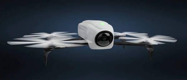 Drone moderno 3D renderizado —  Fotos de Stock