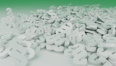 yere düşen 3d render hukuk paragraf simgeler