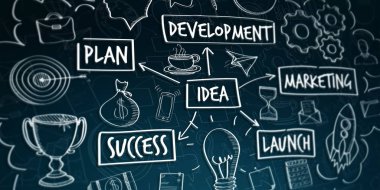 El yazması proje sunum kroki