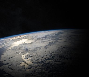 Planet Earth alan 3d render elemanları bu görüntü furnis