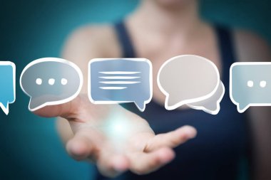 Holding ve tartışma simgeleri kroki dokunmadan işkadını