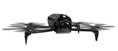 Modern dron 3d render