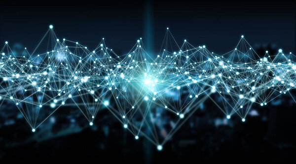 Система соединений и обмен данными 3D рендеринг
