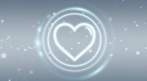Dating programgränssnitt för att hitta kärleken online 3d-rendering — Stockfoto