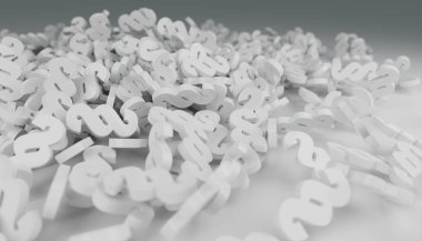 yere düşen 3d render hukuk paragraf simgeler