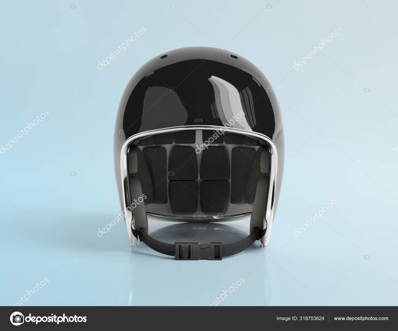 Download Black Vintage Motorbike Helmet Isolated On White Background Mock Stock Photo Image By C Sdecoret 318753624