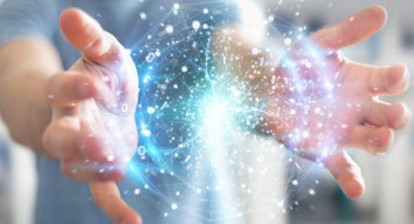 E ile yenilenebilir ve sürdürülebilir eko enerji yaratan işadamı