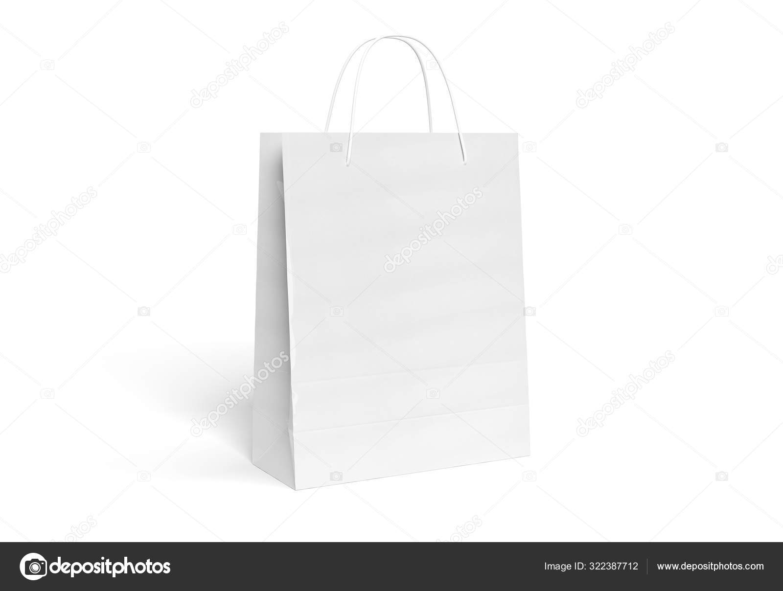Download Blank Shopping Bag Mockup Isolated 3d Rendering Stock Photo Image By C Sdecoret 322387712
