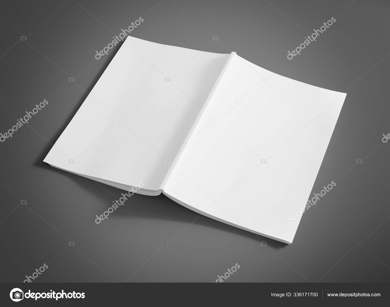 Download Abrir capa de revista mockup isolado em fundo cinza ...
