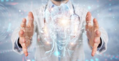 Bilimadamı dijital yapay zeka holografik proj kullanıyor