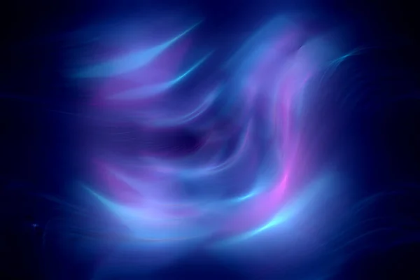 青とピンクの抽象的な煙の背景とぼやけた動き効果3Dレンダリング — ストック写真
