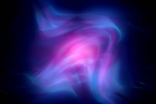 Blue Pink Abstract Smoke Background Blurred Motion Effect Rendering — Stock Photo, Image