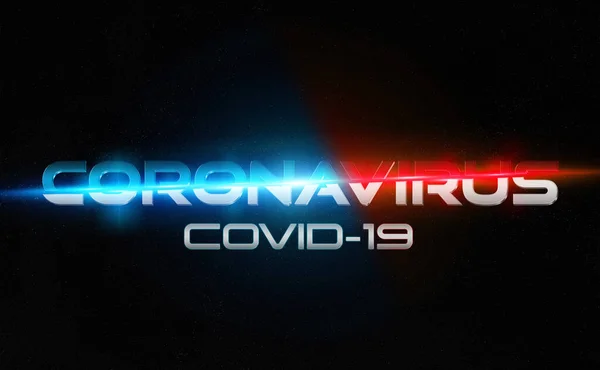 Coronavirus Covid 2019 Ncov Офіційна Назва Введена Всесвітньою Організацією Охорони — стокове фото